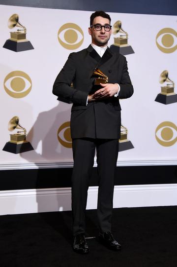 LOS ANGELES, CALIFORNIA - FEBRUARY 10: Jack Antonoff, winner of Best Rock Song for 'Masseduction,' poses in the press room during the 61st Annual GRAMMY Awards at Staples Center on February 10, 2019 in Los Angeles, California. (Photo by Amanda Edwards/Getty Images)