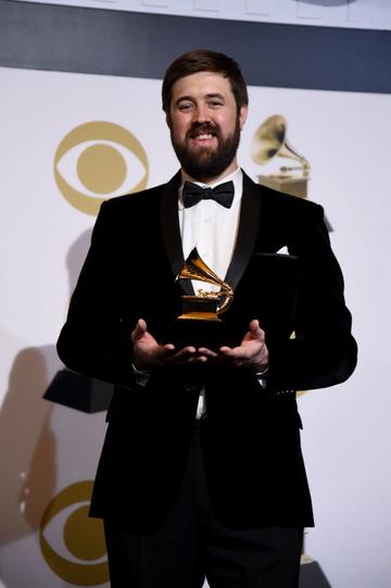LOS ANGELES, CALIFORNIA - FEBRUARY 10: Alex Pasco, winner of Best Engineered Album, Non-Classical for 'Colors', poses in the press room during the 61st Annual GRAMMY Awards at Staples Center on February 10, 2019 in Los Angeles, California. (Photo by Amanda Edwards/Getty Images)