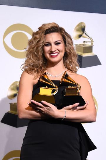 LOS ANGELES, CALIFORNIA - FEBRUARY 10: Tori Kelly, winner of Best Gospel Album and Best Gospel Performance/Song, poses in the press room during the 61st Annual GRAMMY Awards at Staples Center on February 10, 2019 in Los Angeles, California. (Photo by Amanda Edwards/Getty Images)