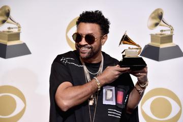 LOS ANGELES, CA - FEBRUARY 10:  Shaggy poses in the press room after winning the award for Best Reggae Album during the 61st Annual GRAMMY Awards at Staples Center on February 10, 2019 in Los Angeles, California.  (Photo by Alberto E. Rodriguez/Getty Images for The Recording Academy)