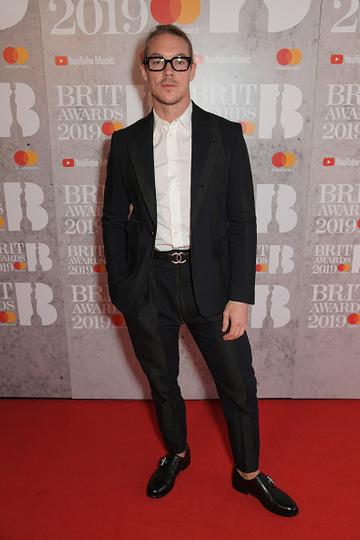 Diplo on the red carpet of The BRIT Awards 2019 held at The O2 Arena on February 20, 2019 in London. (Photo by: Getty Images)
