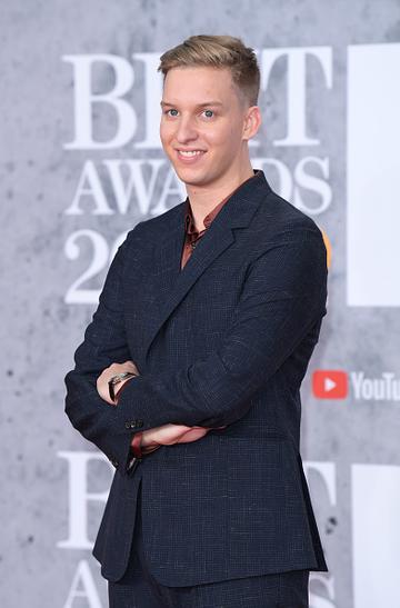 George Ezra attends The BRIT Awards 2019 held at The O2 Arena on February 20, 2019 in London. (Photo by: WireImage)
