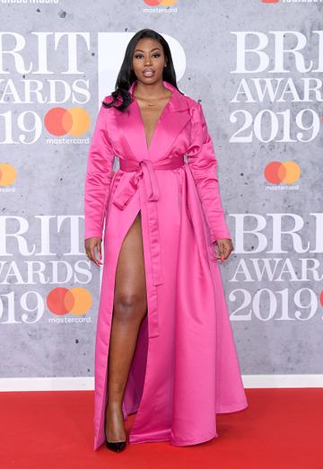Ms Banks on the red carpet of The BRIT Awards 2019 held at The O2 Arena on February 20, 2019 in London. (Photo by: WireImage)
