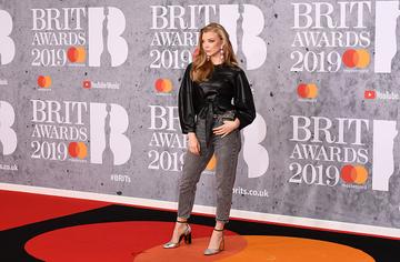 Natalie Dormer on the red carpet of The BRIT Awards 2019 held at The O2 Arena on February 20, 2019 in London. (Photo by: Getty Images)