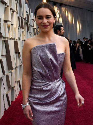 Emilia Clarke attends the 91st Annual Academy Awards on February 24, 2019 in Hollywood, California. (Photo by Kevork Djansezian/Getty Images)