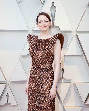 Emma Stone attends the 91st Academy Awards on February 24, 2019. (Photo by Rick Rowell via Getty Images)
