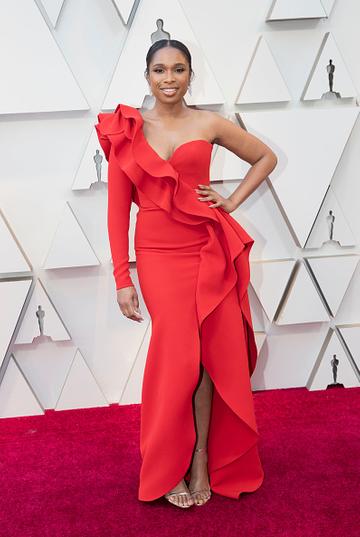 Jennifer Hudson arrives at the 91st Academy Awards on February 24, 2019. (Photo by Rick Rowell via Getty Images)