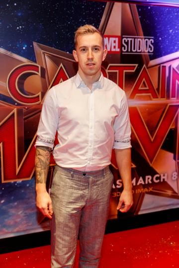 Luke O'Faolain pictured at a special preview screening of CAPTAIN MARVEL in Cineworld Dublin. Picture by: Andres Poveda