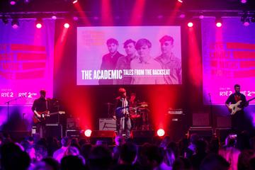 The Academic pictured at the RTÉ Choice Music Prize Live Event in Vicar Street, Dublin.