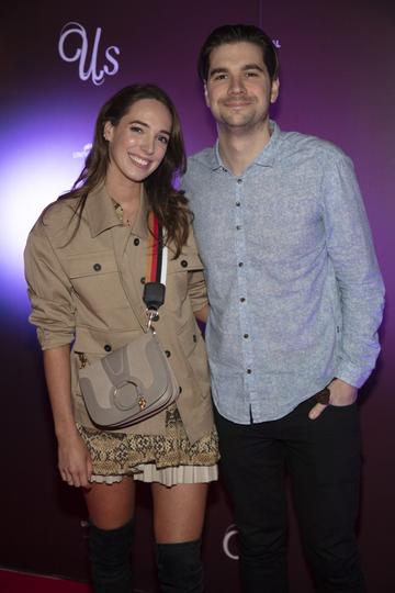 Ciara O'Doherty & Yoseph Sheridan pictured at an exclusive first look of Jordan Peele’s Us at The Stella Theatre, Ranelagh. Photo: Anthony Woods.
