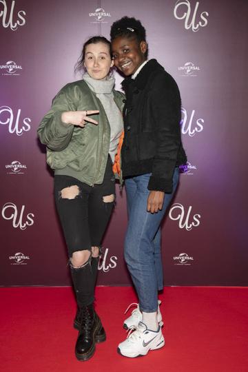 Madison Cawley & Benedit Akemba pictured at an exclusive first look of Jordan Peele’s Us at The Stella Theatre, Ranelagh. Photo: Anthony Woods.