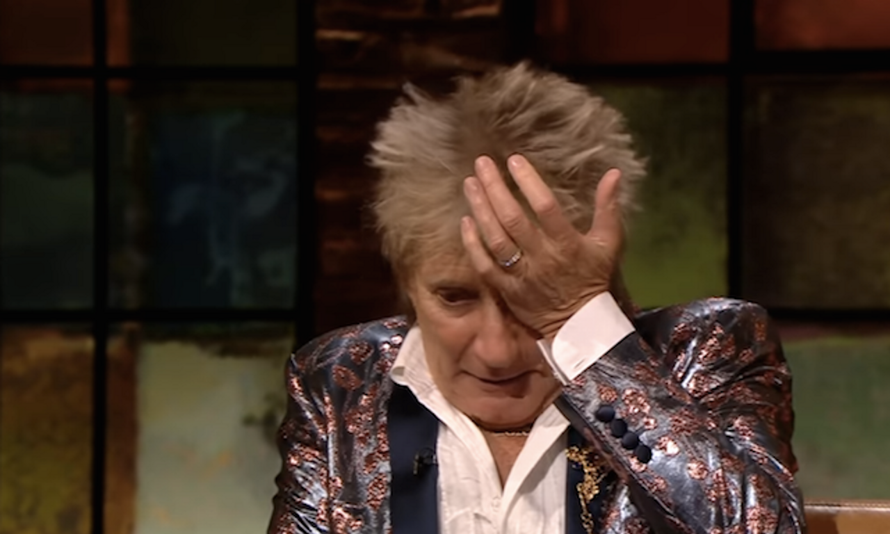 Rod Stewart's appearance on last night's 'Late Late Show' drew a huge reaction
