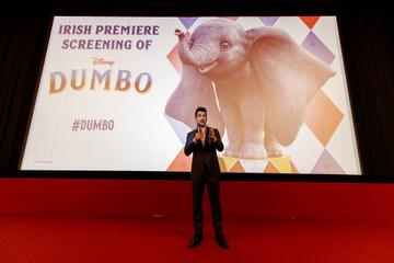 24/03/2019 Colin Farrell pictured at the Irish Premiere screening of Disney's DUMBO in the Light House Cinema Dublin. Picture: Andres Poveda