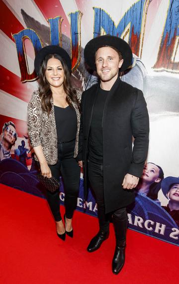 24/03/2019 Lisa Cannon & Richard Keatley at the Irish Premiere of Disney's DUMBO in the Light House Cinema Dublin. Picture: Andres Poveda