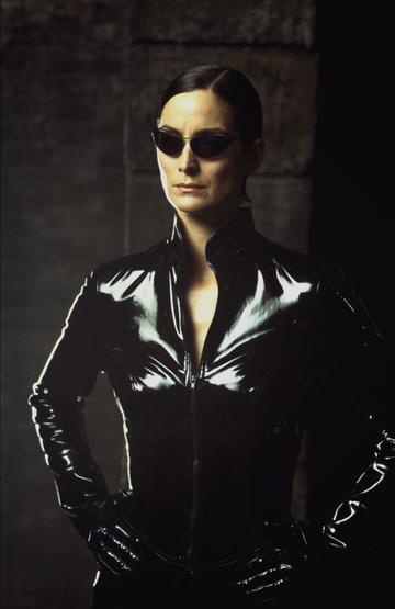 Carrie Anne Moss as Trinity in 'The Matrix'