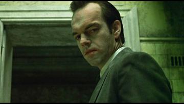 Hugo Weaving as Agent Smith in 'The Matrix'
