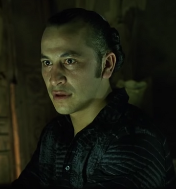 Julian Arahanga as Apoc in 'The Matrix'