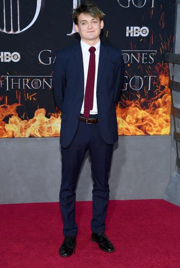 NEW YORK, NEW YORK - APRIL 03: Jack Gleeson attends the "Game Of Thrones" Season 8 Premiere on April 03, 2019 in New York City. (Photo by Dimitrios Kambouris/Getty Images)