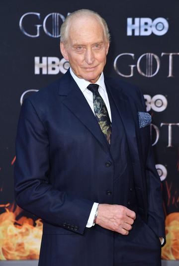 British actor Charles Dance arrives for the "Game of Thrones" eighth and final season premiere at Radio City Music Hall on April 3, 2019 in New York city. (Photo by Angela Weiss / AFP)        (Photo credit should read ANGELA WEISS/AFP/Getty Images)
