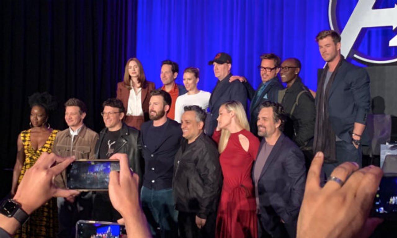 AVENGERS: ENDGAME Full Cast Interview Conference (2019) Marvel