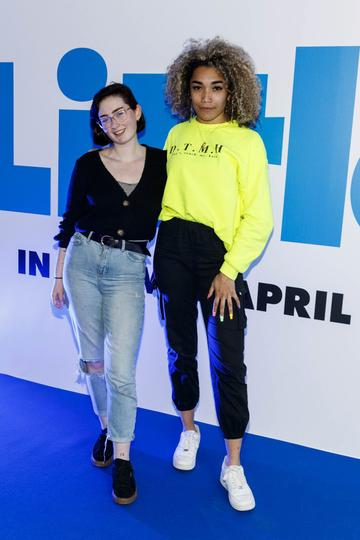 Aoife Keane and Erica Cody pictured at a special preview screening of Little at Odeon Point Square, Dublin. Little, starring Girls Trip Regina Hall hits cinemas across Ireland this Friday April 12th. Picture Andres Poveda