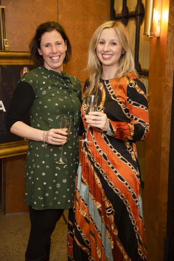 Anne Seclin & Claire Hyland pictured at a special preview screening of GRETA at The Stella Theatre, Ranelagh. GRETA, directed by Academy Award®-winner Neil Jordan and starring Chloë Grace Moretz and Isabelle Huppert, hits cinemas across Ireland this Thursday 18th April. Photo: Anthony Woods