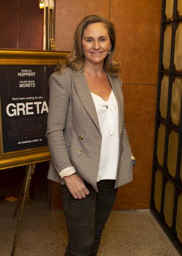 Debbie O’Donnell pictured at a special preview screening of GRETA at The Stella Theatre, Ranelagh. GRETA, directed by Academy Award®-winner Neil Jordan and starring Chloë Grace Moretz and Isabelle Huppert, hits cinemas across Ireland this Thursday 18th April. Photo: Anthony Woods