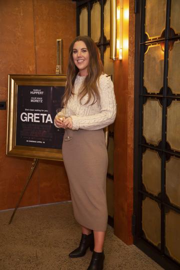 Sarah Hanrahan pictured at a special preview screening of GRETA at The Stella Theatre, Ranelagh. GRETA, directed by Academy Award®-winner Neil Jordan and starring Chloë Grace Moretz and Isabelle Huppert, hits cinemas across Ireland this Thursday 18th April. Photo: Anthony Woods