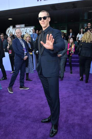 Benedict Cumberbatch attends the world premiere of Walt Disney Studios Motion Pictures "Avengers: Endgame" at the Los Angeles Convention Center on April 22, 2019 in Los Angeles, California.  (Photo by Amy Sussman/Getty Images)