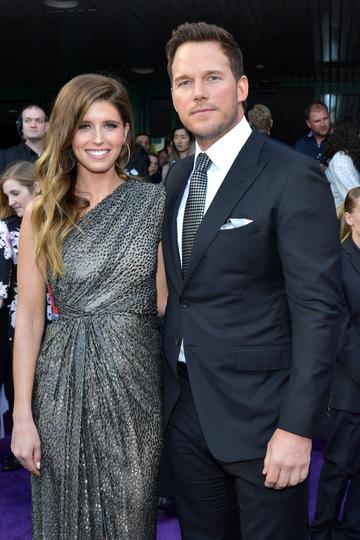 Katherine Schwarzenegger (L) and Chris Pratt attend the world premiere of Walt Disney Studios Motion Pictures "Avengers: Endgame" at the Los Angeles Convention Center on April 22, 2019 in Los Angeles, California.  (Photo by Amy Sussman/Getty Images)