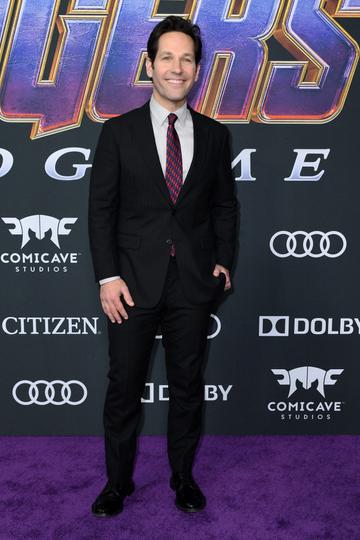 US actor Paul Rudd arrives for the World premiere of Marvel Studios' "Avengers: Endgame" at the Los Angeles Convention Center on April 22, 2019 in Los Angeles. (Photo by VALERIE MACON/AFP/Getty Images)
