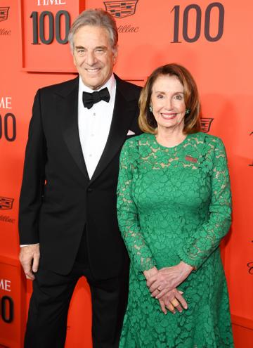 Paul Pelosi (L) and Nancy Pelosi attend the TIME 100 Gala Red Carpet at Jazz at Lincoln Center on April 23, 2019 in New York City. (Photo by Dimitrios Kambouris/Getty Images for TIME)