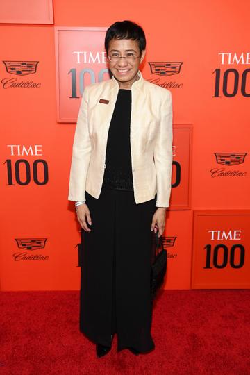 Maria Ressa attends the TIME 100 Gala Red Carpet at Jazz at Lincoln Center on April 23, 2019 in New York City. (Photo by Dimitrios Kambouris/Getty Images for TIME)