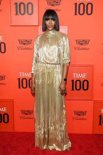 Naomi Campbell attends the TIME 100 Gala Red Carpet at Jazz at Lincoln Center on April 23, 2019 in New York City. (Photo by Dimitrios Kambouris/Getty Images for TIME)
