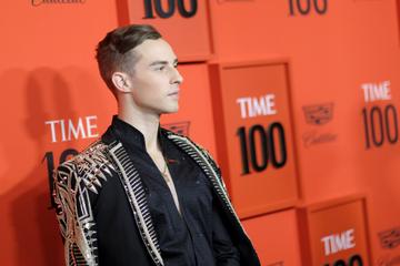 Adam Rippon attends the TIME 100 Gala Red Carpet at Jazz at Lincoln Center on April 23, 2019 in New York City. (Photo by Dimitrios Kambouris/Getty Images for TIME)