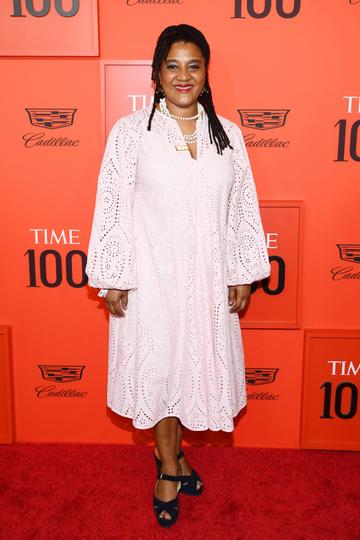 Lynn Nottage attends the TIME 100 Gala Red Carpet at Jazz at Lincoln Center on April 23, 2019 in New York City. (Photo by Dimitrios Kambouris/Getty Images for TIME)