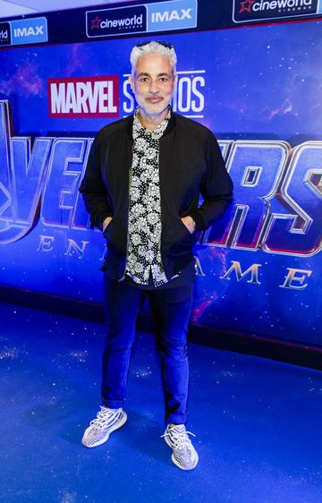 Baz Ashmawy pictured at the special preview screening of Marvel Studios' Avengers: Endgame at Cineworld Dublin. Picture by: Andres Poveda