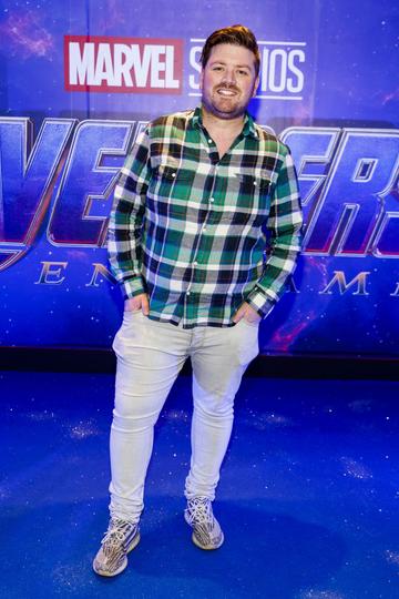 Thomas Crosse pictured at the special preview screening of Marvel Studios' Avengers: Endgame at Cineworld Dublin. Picture by: Andres Poveda