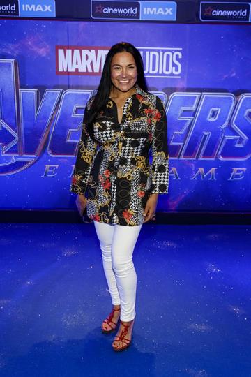 Hazel Kaneswaran pictured at the special preview screening of Marvel Studios' Avengers: Endgame at Cineworld Dublin. Picture by: Andres Poveda
