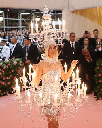 Katy Perry attends The 2019 Met Gala Celebrating Camp: Notes on Fashion at Metropolitan Museum of Art on May 06, 2019 in New York City.  (Photo by Taylor Hill/FilmMagic)