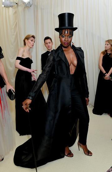 Danai Gurira attends The 2019 Met Gala Celebrating Camp: Notes on Fashion at Metropolitan Museum of Art on May 06, 2019 in New York City. (Photo by Mike Coppola/MG19/Getty Images for The Met Museum/Vogue )