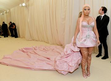 Nicki Minaj attends The 2019 Met Gala Celebrating Camp: Notes on Fashion at Metropolitan Museum of Art on May 06, 2019 in New York City. (Photo by Mike Coppola/MG19/Getty Images for The Met Museum/Vogue )