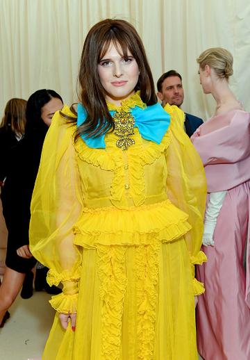 Hari Nef attends The 2019 Met Gala Celebrating Camp: Notes on Fashion at Metropolitan Museum of Art on May 06, 2019 in New York City. (Photo by Mike Coppola/MG19/Getty Images for The Met Museum/Vogue )
