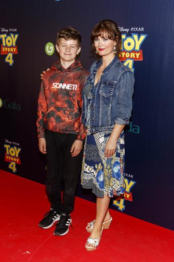 Rachel Pilkington and son Noah pictured at the special event screening of Disney Pixar’s TOY STORY 4 in the Light House Cinema Dublin. Picture: Andres Poveda