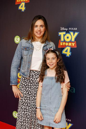 Ciara and Cara Meany (11) pictured at the special event screening of Disney Pixar’s TOY STORY 4 in the Light House Cinema Dublin. Picture: Andres Poveda