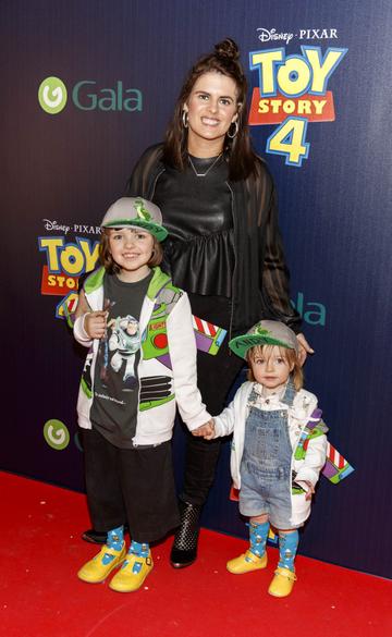 Sooby, Penny and Marnie Lynch pictured at the special event screening of Disney Pixar’s TOY STORY 4 in the Light House Cinema Dublin. Picture: Andres Poveda
