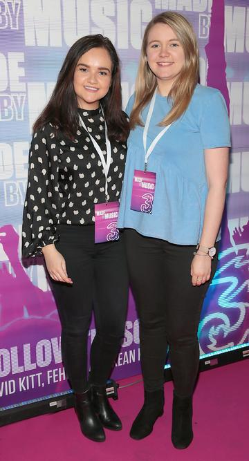 Rachel Verschoyle and Eimear Meehan pictured at the launch of Three's MadeByMusic 2019 at Lost Lane. Three Ireland has unveiled its plans for this year's 'Made by Music' initiative, an innovative move which seeks to demonstrate the human connections that music creates by collaborating with some of Ireland's best artists from the thriving Irish music scene. Picture: Brian McEvoy