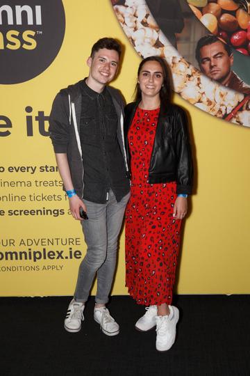 Brian Dillon and Saoirse Dalton at the MyOmniPass private screening of Sony’s Spider-Man: Far From Home at Omniplex Rathmines on Tuesday 2nd July. Photograph: Fran Veale
