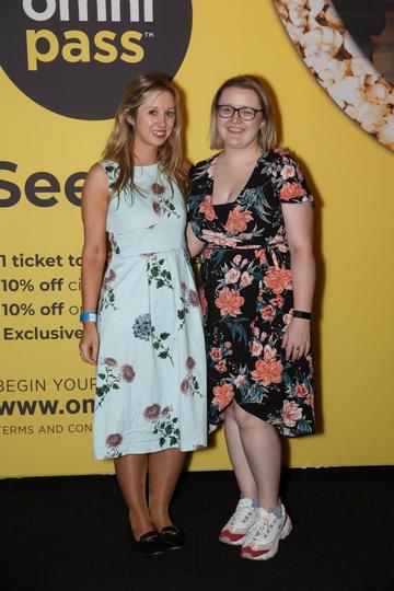 Claire Hyland and Bromwyn O’Neill at the MyOmniPass private screening of Sony’s Spider-Man: Far From Home at Omniplex Rathmines on Tuesday 2nd July. Photograph: Fran Veale