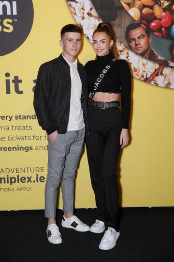 Mark Elebert and Missy Keating pictured at the MyOmniPass private screening of Sony’s Spider-Man: Far From Home at Omniplex Rathmines on Tuesday 2nd July. Photograph: Fran Veale